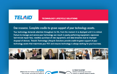 technology lifecycle solutions