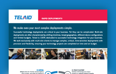 Rapid Deployments rapid deployments
