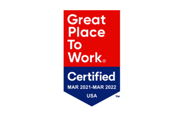 Great Place to Work Certified 2021