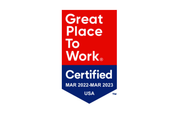 Great Place to Work Certified 2022