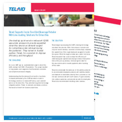 Telaid Line Busting Drive-Thru Solutions for QSR